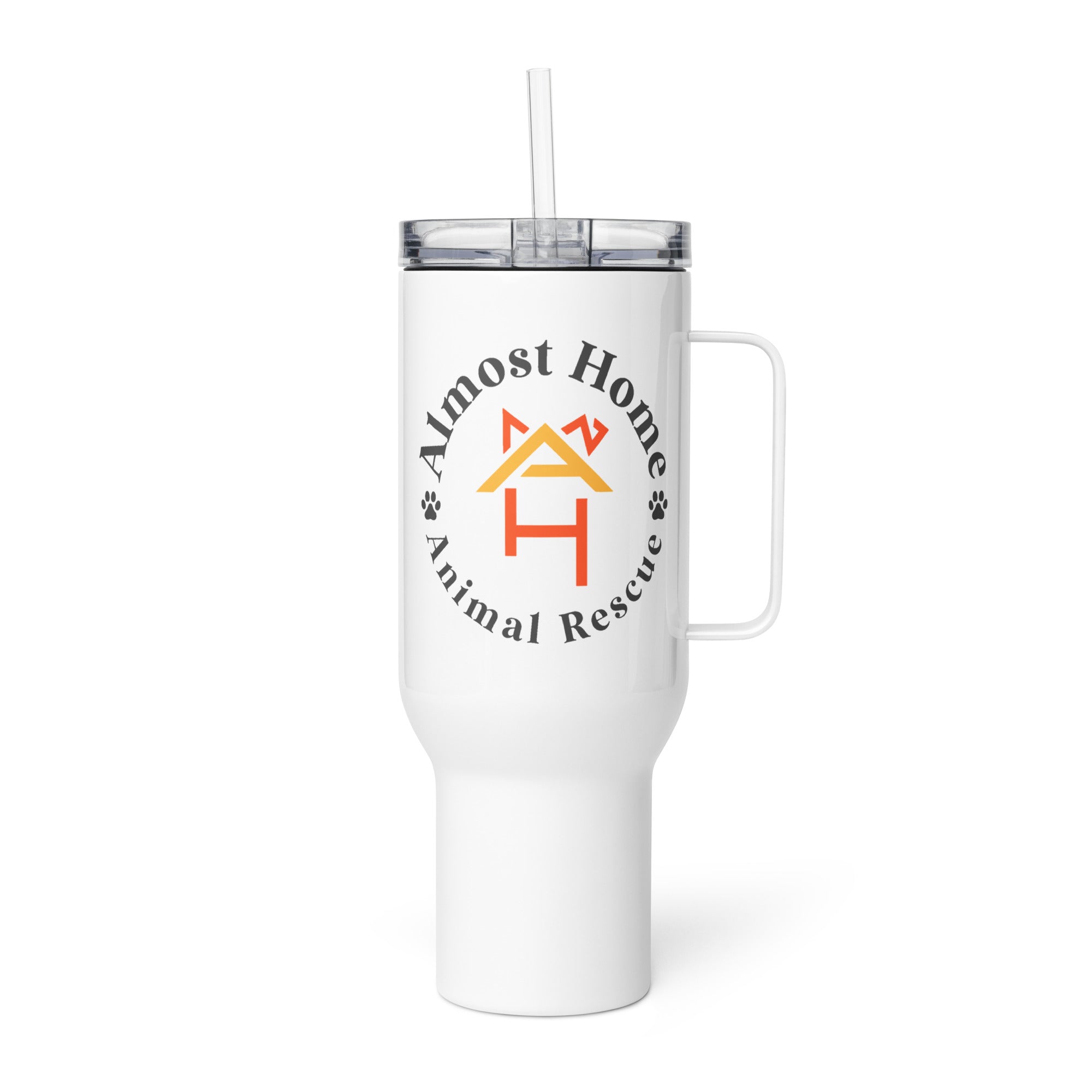 Almost Home Animal Rescue travel mug