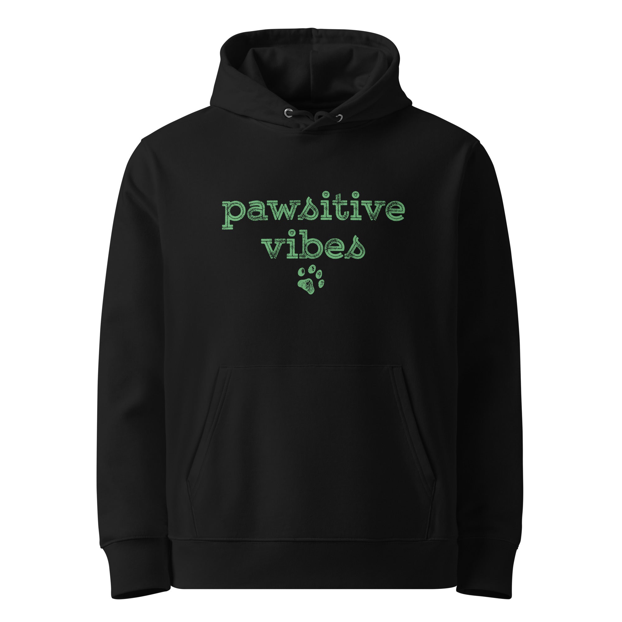 Pawsitive Vibes Eco-friendly Unisex Hoodie