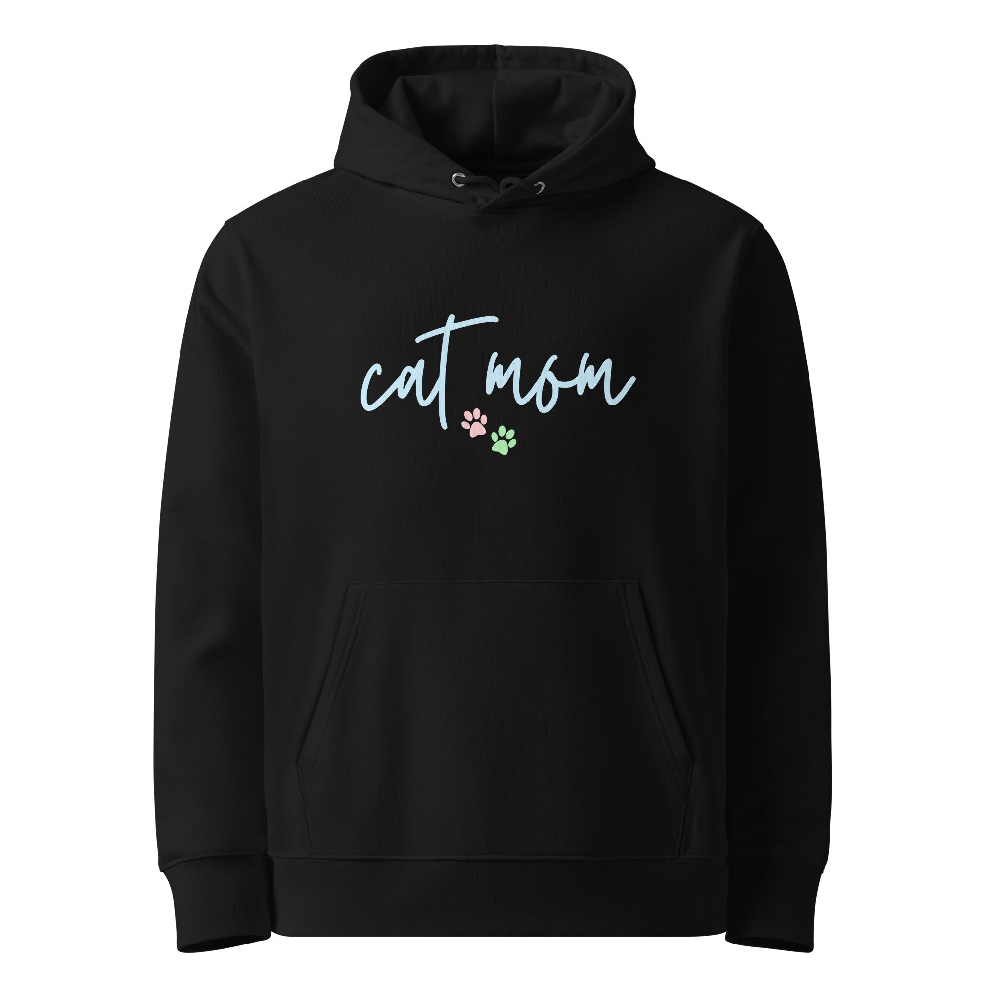 Cat Mom Eco-friendly Unisex Hoodie