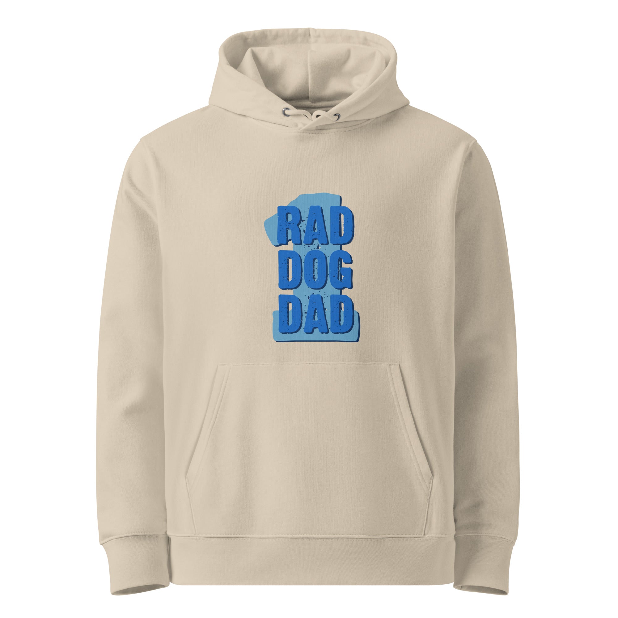 #1 Rad Dog Dad Eco-friendly Unisex Hoodie