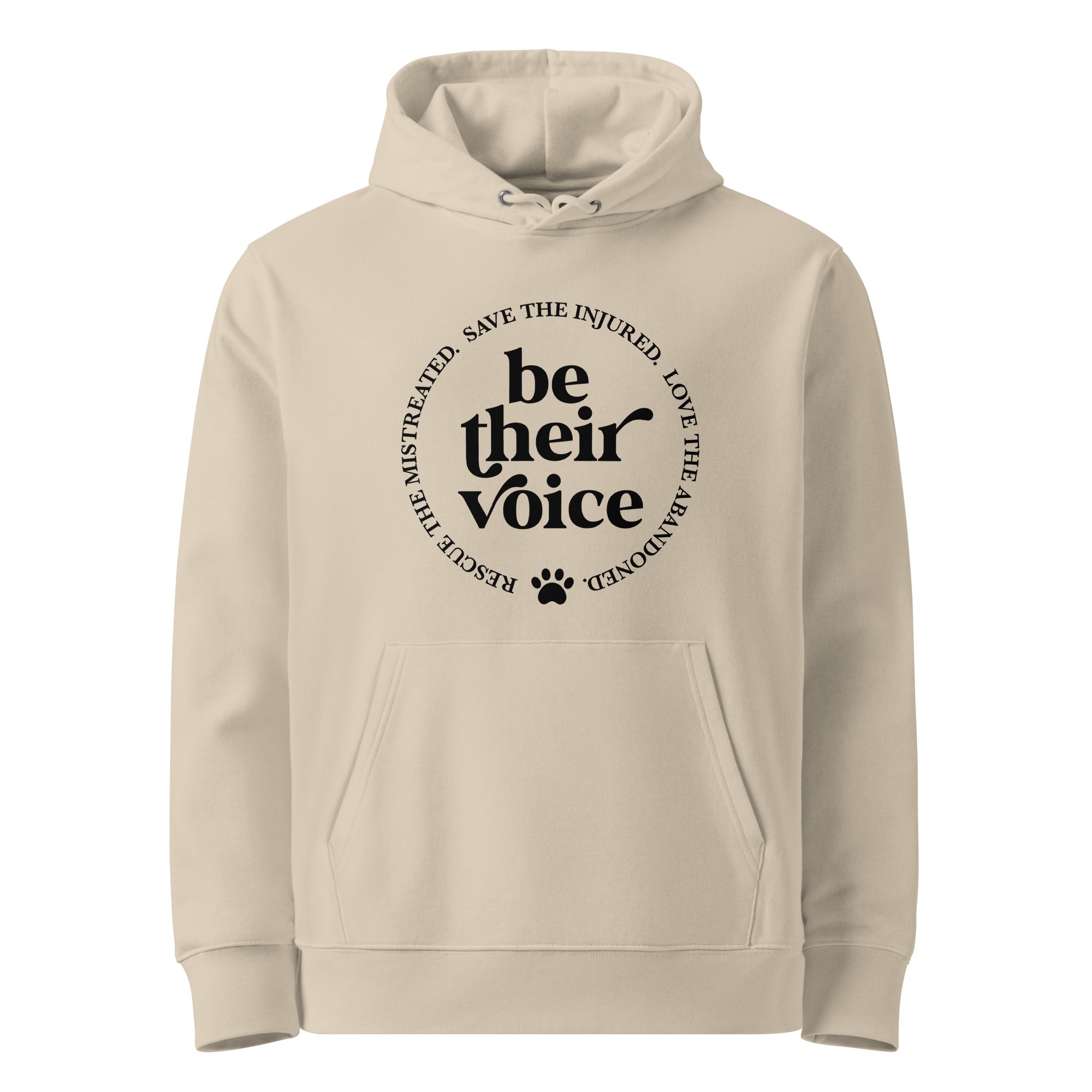Be Their Voice Eco-friendly Unisex Hoodie
