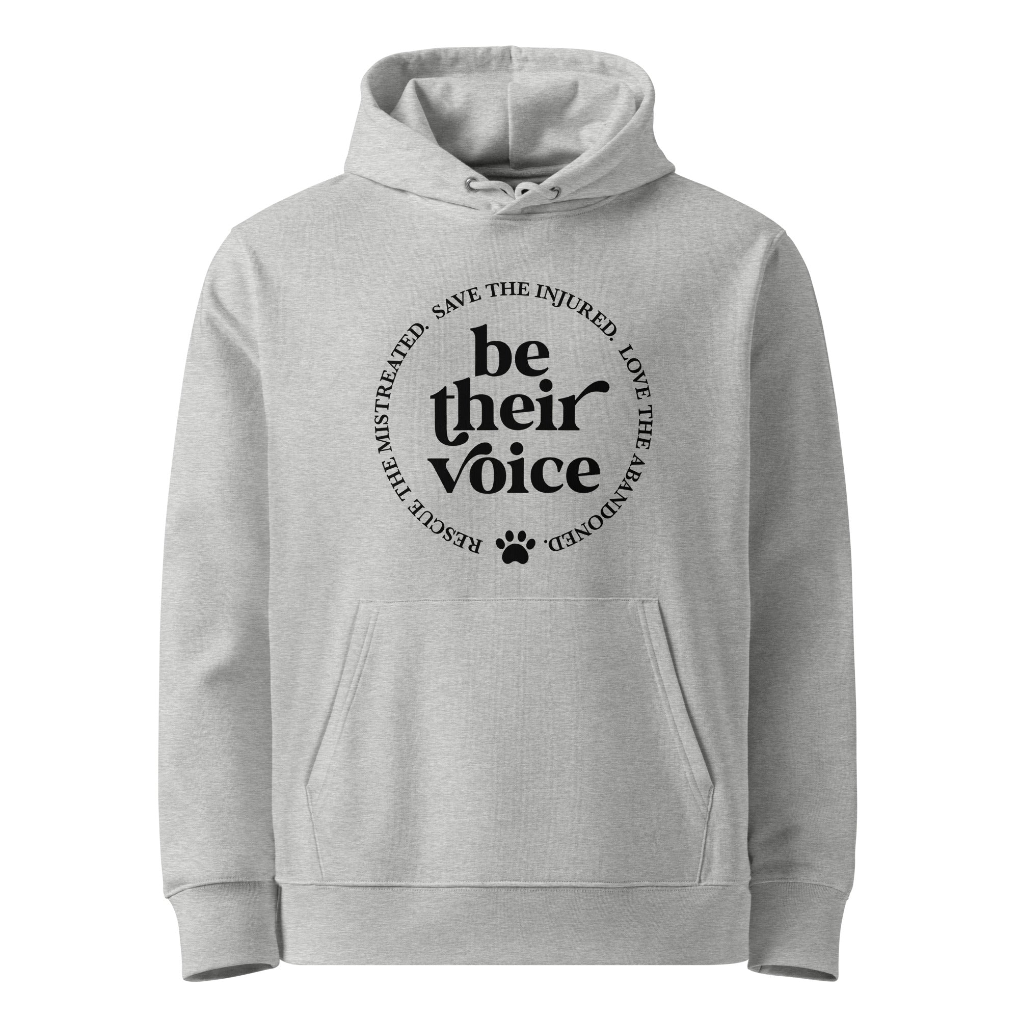Be Their Voice Eco-friendly Unisex Hoodie