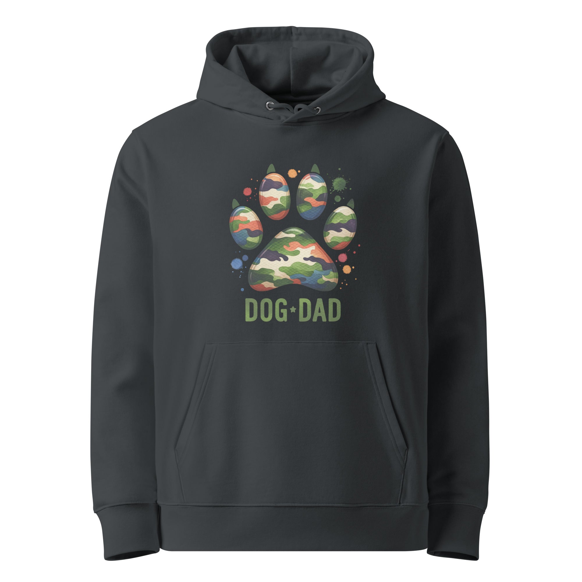 Dog Dad Camo Eco-friendly Unisex Hoodie