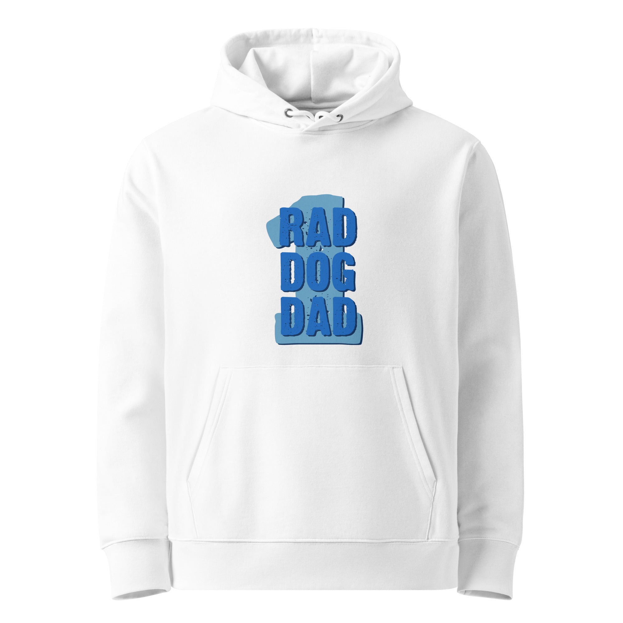 #1 Rad Dog Dad Eco-friendly Unisex Hoodie
