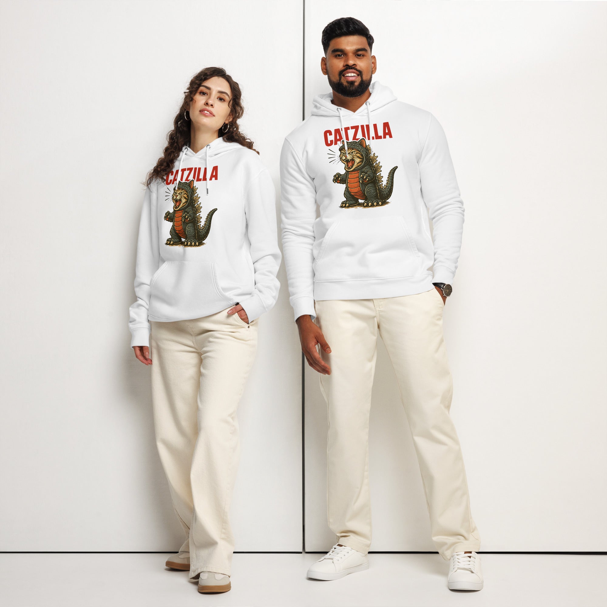 Catzilla Eco-friendly Unisex Hoodie