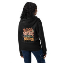 dogs make everything better black Zip up hoodie sweatshirt for women men cotton recycled polyester