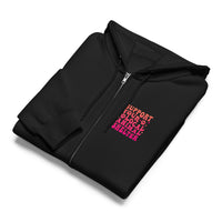 Support your local animal shelter black zip up hoodie sweatshirt for women men cotton recycled polyester
