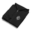 Be their voice animal rescue black zip up hoodie sweatshirt for women men cotton recycled polyester