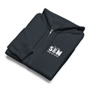 Im into s and n spay and neuter navy zip up hoodie sweatshirt for women men cotton recycled polyester