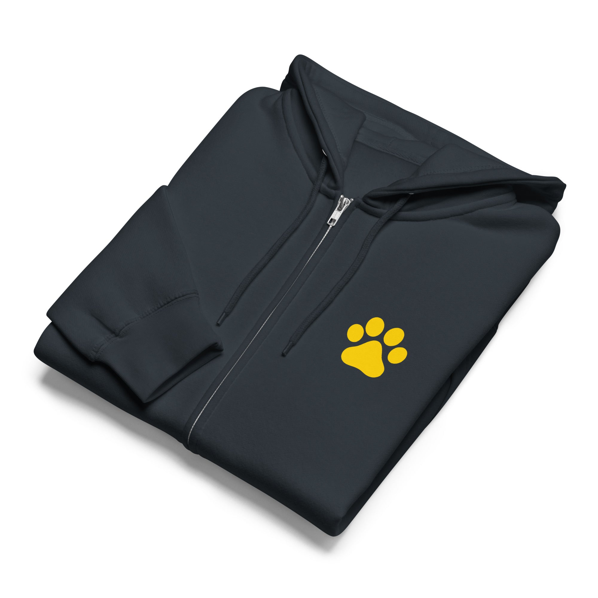Come to the dog side we have treats navy zip up hoodie sweatshirt for women men cotton recycled polyester