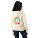 Be the person your dog thinks you are natural zip up hoodie sweatshirt for women men cotton recycled polyester