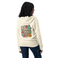 Simply blessed natural zip up hoodie sweatshirt for women men cotton recycled polyester