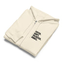 Foster adopt volunteer donate paw print natural zip up hoodie sweatshirt for women men cotton recycled polyester