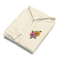 Simply blessed natural zip up hoodie sweatshirt for women men cotton recycled polyester