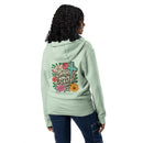 Simply blessed light green zip up hoodie sweatshirt for women men cotton recycled polyester