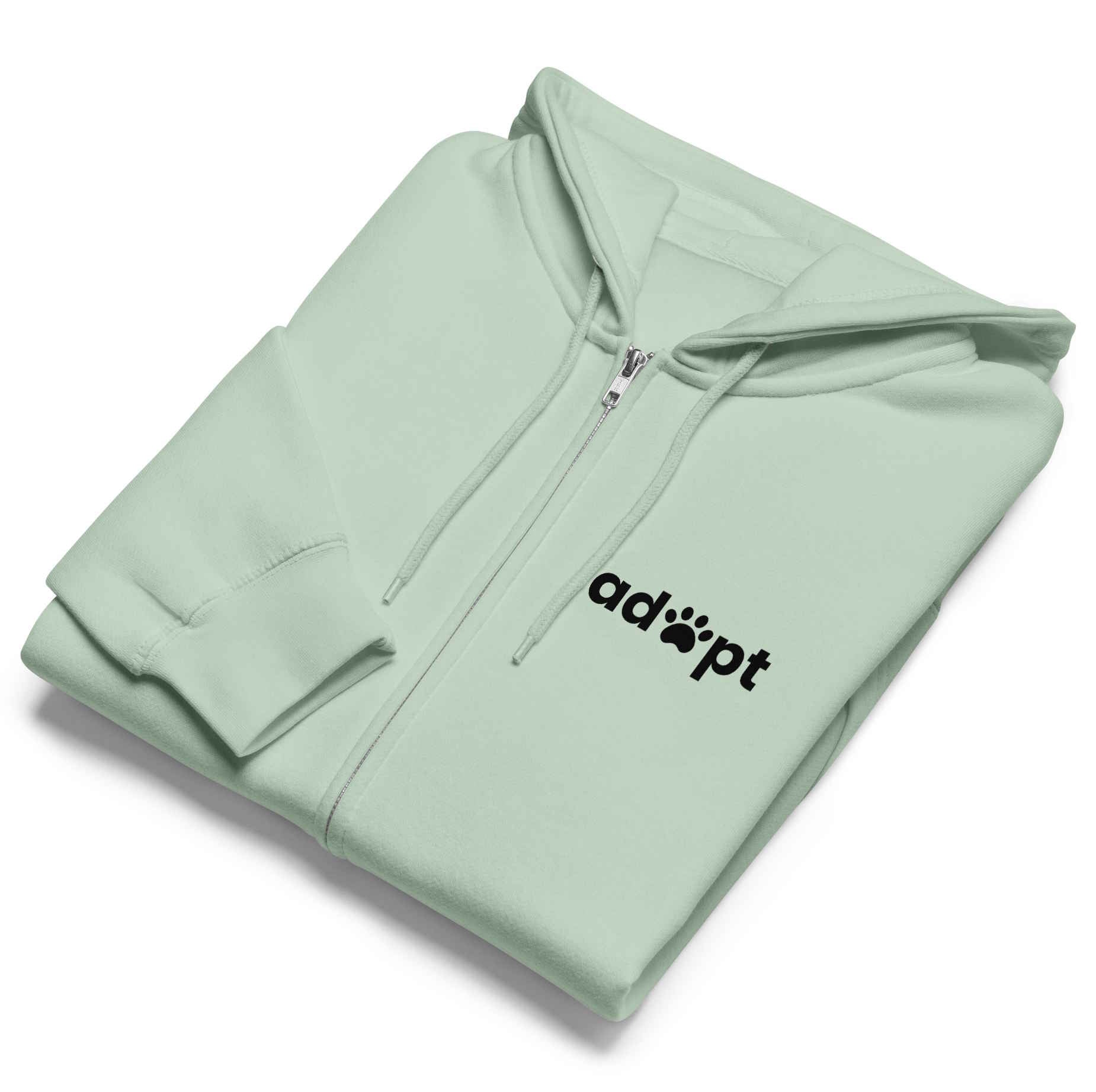Adopt Zip-up Unisex Hoodie