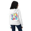I just want to pet all the dogs white zip up hoodie sweatshirt for women men cotton recycled polyester