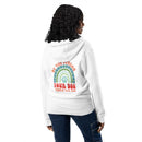 Be the person your dog thinks you are white zip up hoodie sweatshirt for women men cotton recycled polyester