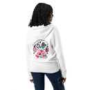 All you need is love and a dog white zip up hoodie sweatshirt for women men cotton recycled polyester