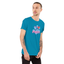 Custom Dog/Cat/Pet Name Purple & Blue Unisex T-shirt