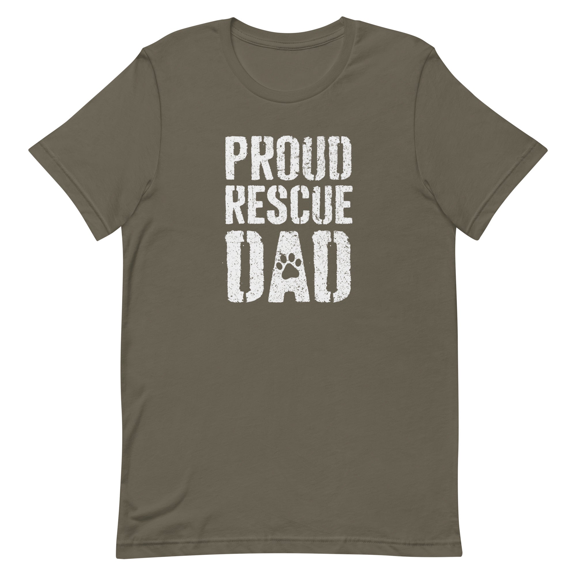 Proud Rescue Dad Unisex T-shirt