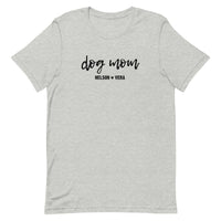 Custom Dog Mom with Dog Names Personalized Unisex T-shirt