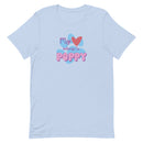 Custom Dog/Cat/Pet Name Purple & Blue Unisex T-shirt