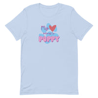 Custom Dog/Cat/Pet Name Purple & Blue Unisex T-shirt