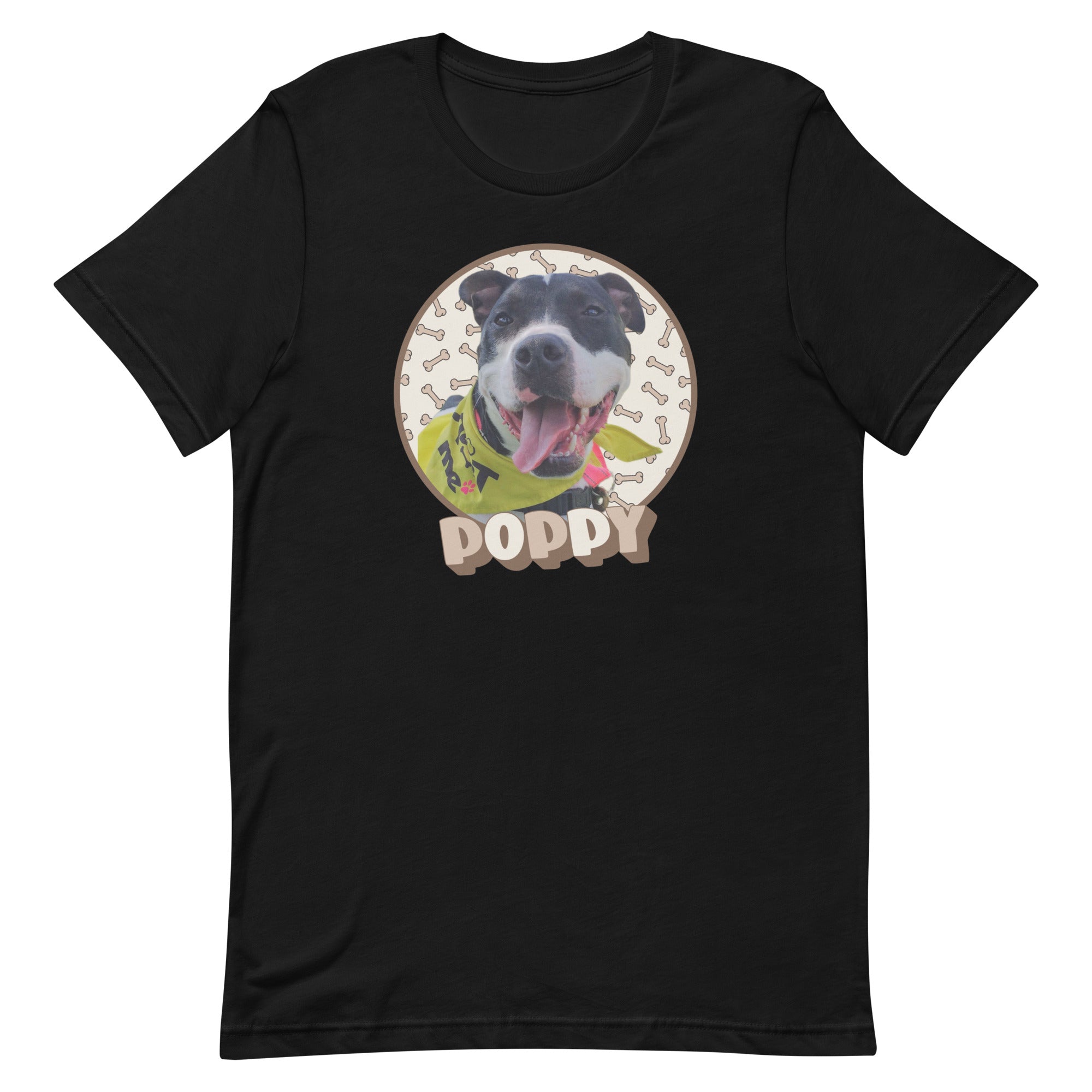 Custom Personalized Dog, Cat Picture and Name Unisex T-shirt