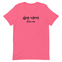 Custom Dog Mom with Dog Names Personalized Unisex T-shirt