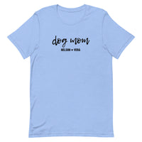 Custom Dog Mom with Dog Names Personalized Unisex T-shirt