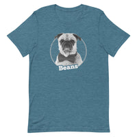 Custom Personalized Pet Image and Name Unisex T-shirt