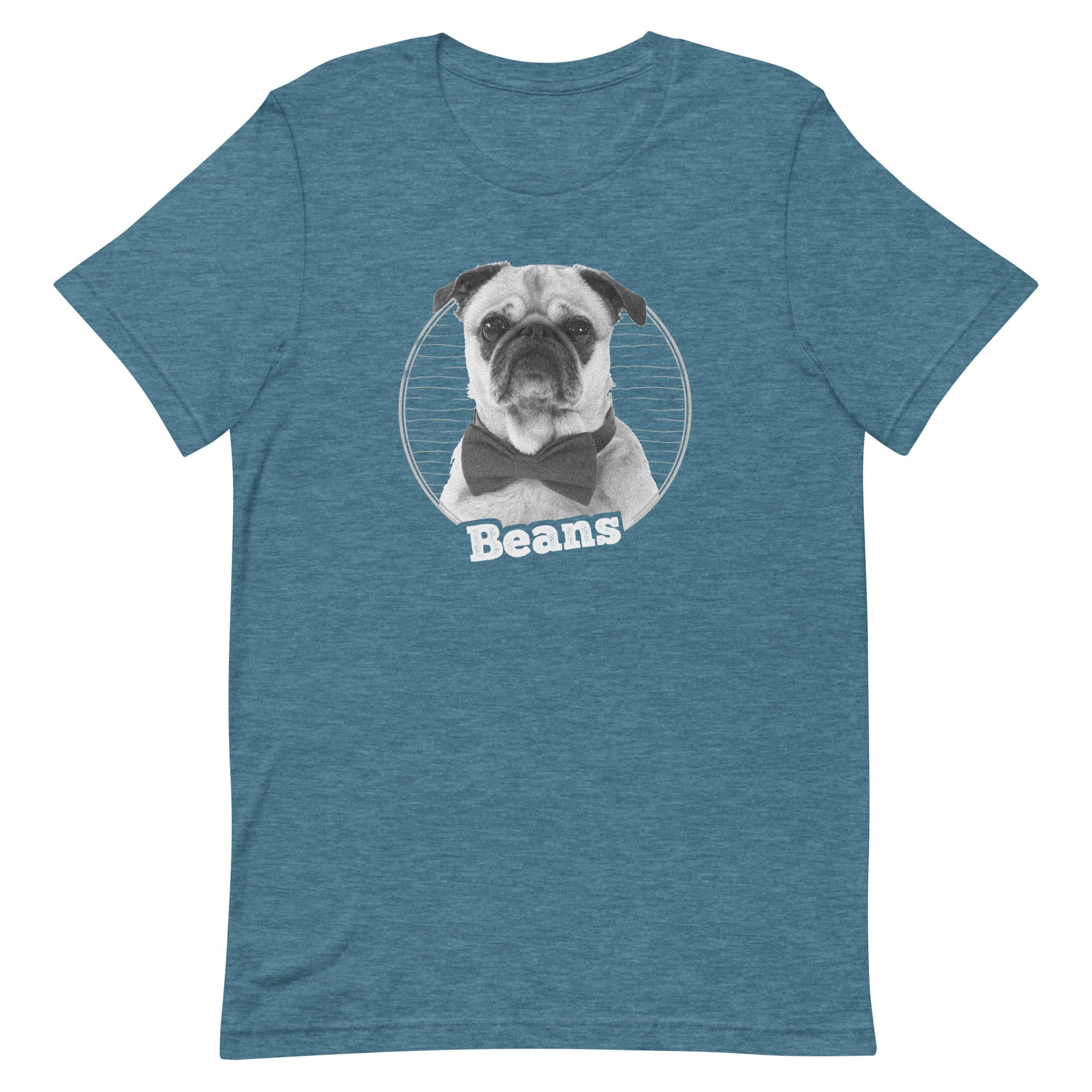 Custom Personalized Pet Image and Name Unisex T-shirt
