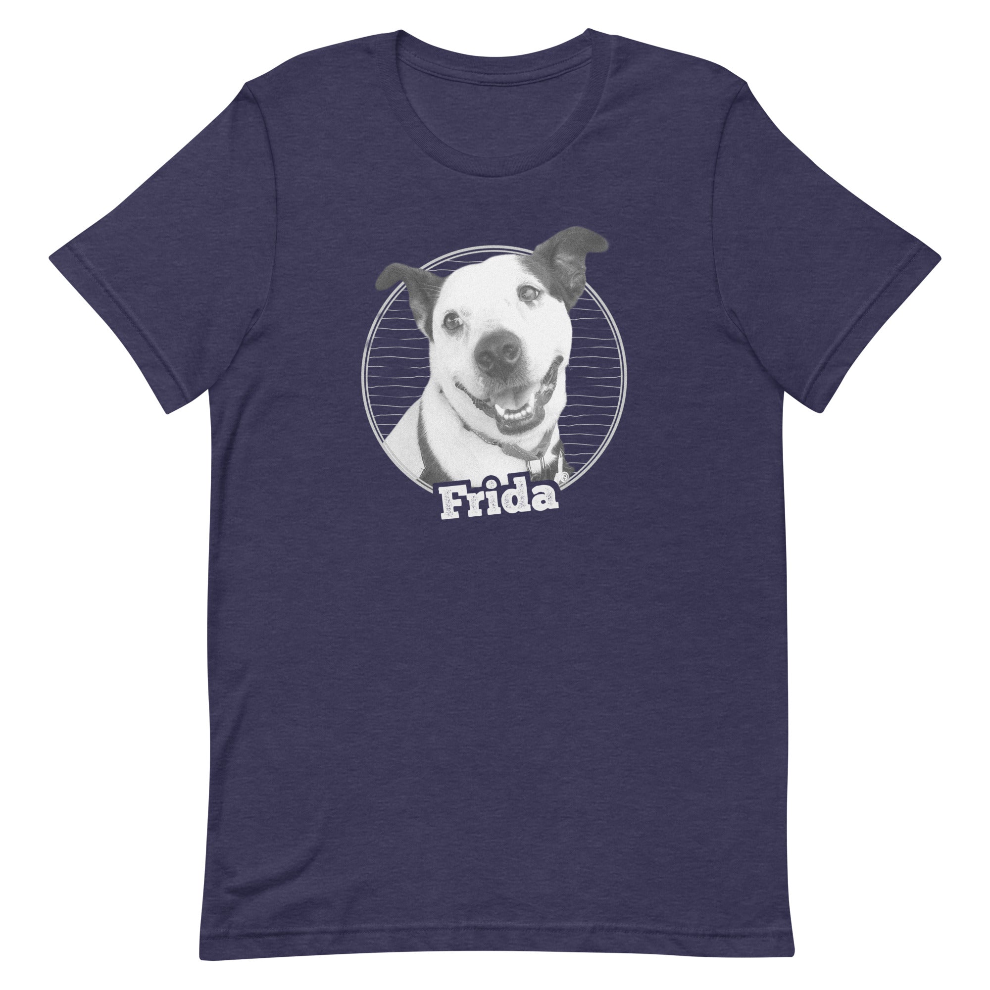 Custom Personalized Pet Image and Name Unisex T-shirt