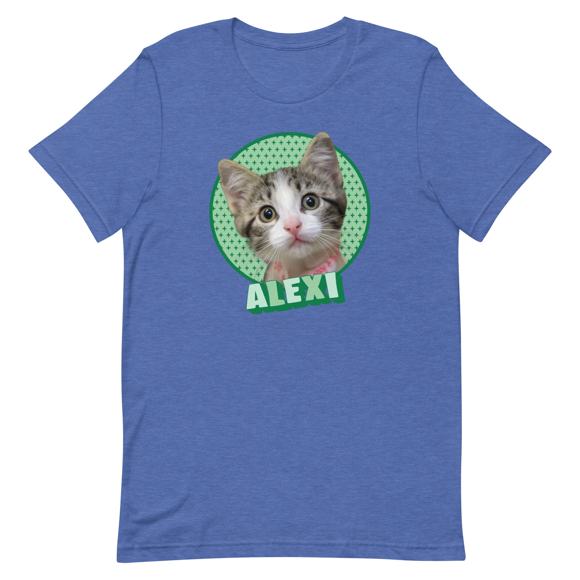 Custom Personalized Dog, Cat Picture and Name Unisex T-shirt