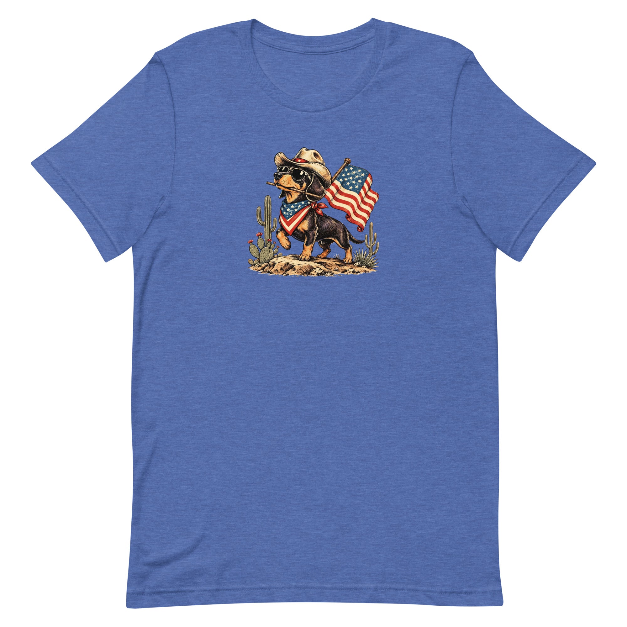 Western Wiener Dog Unisex T-shirt