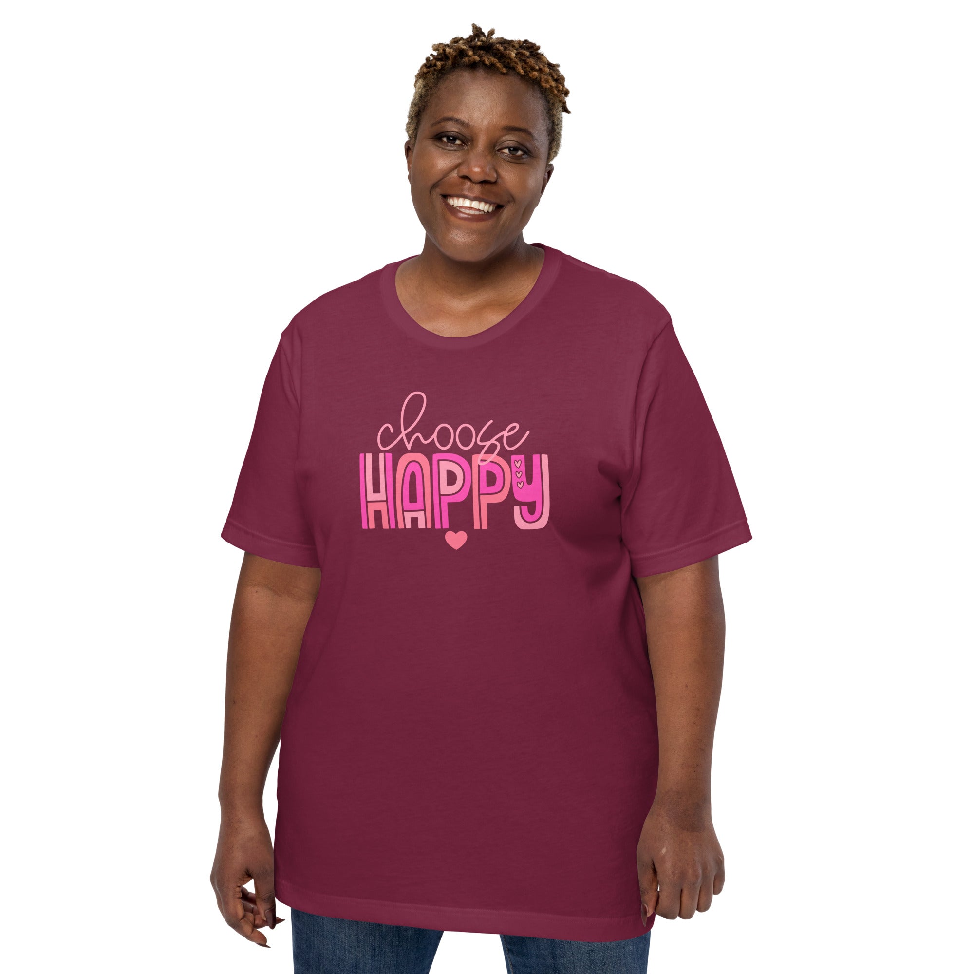 Choose Happy Unisex T-shirt
