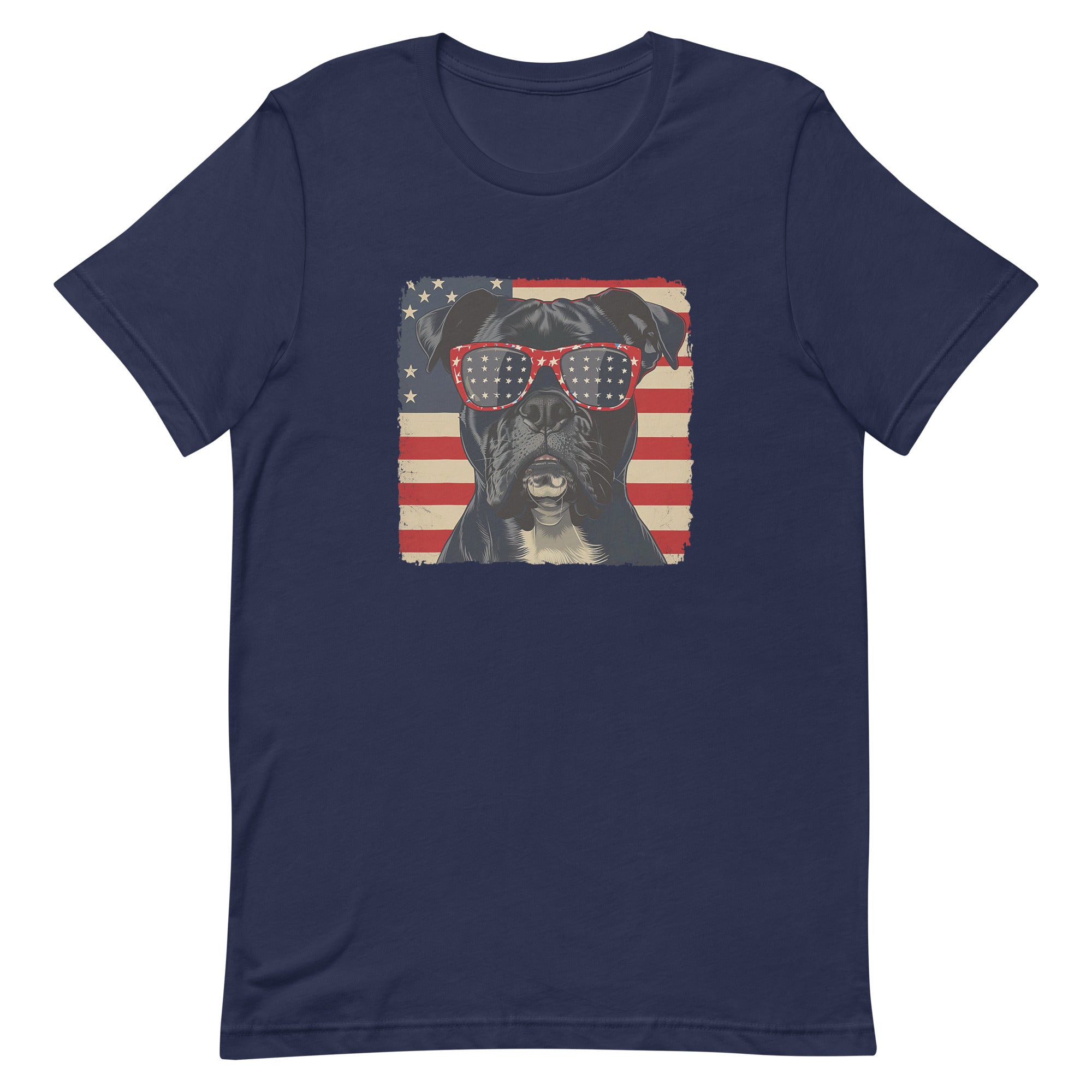 Black Dog & Flag Unisex T-shirt