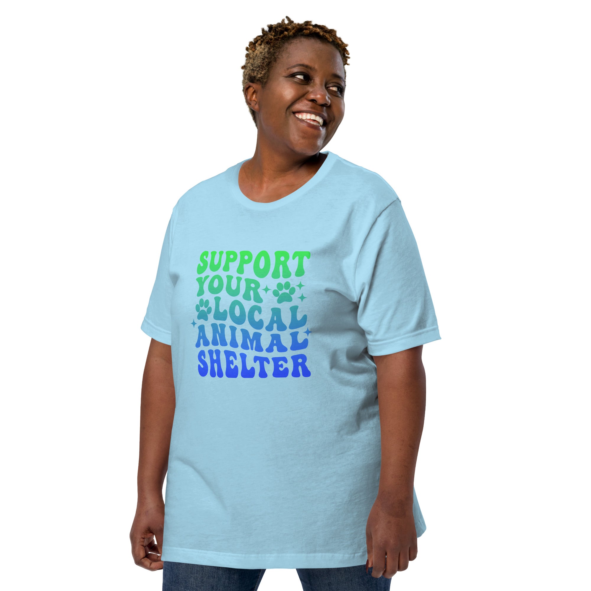Support Your Local Animal Shelter Unisex T-shirt