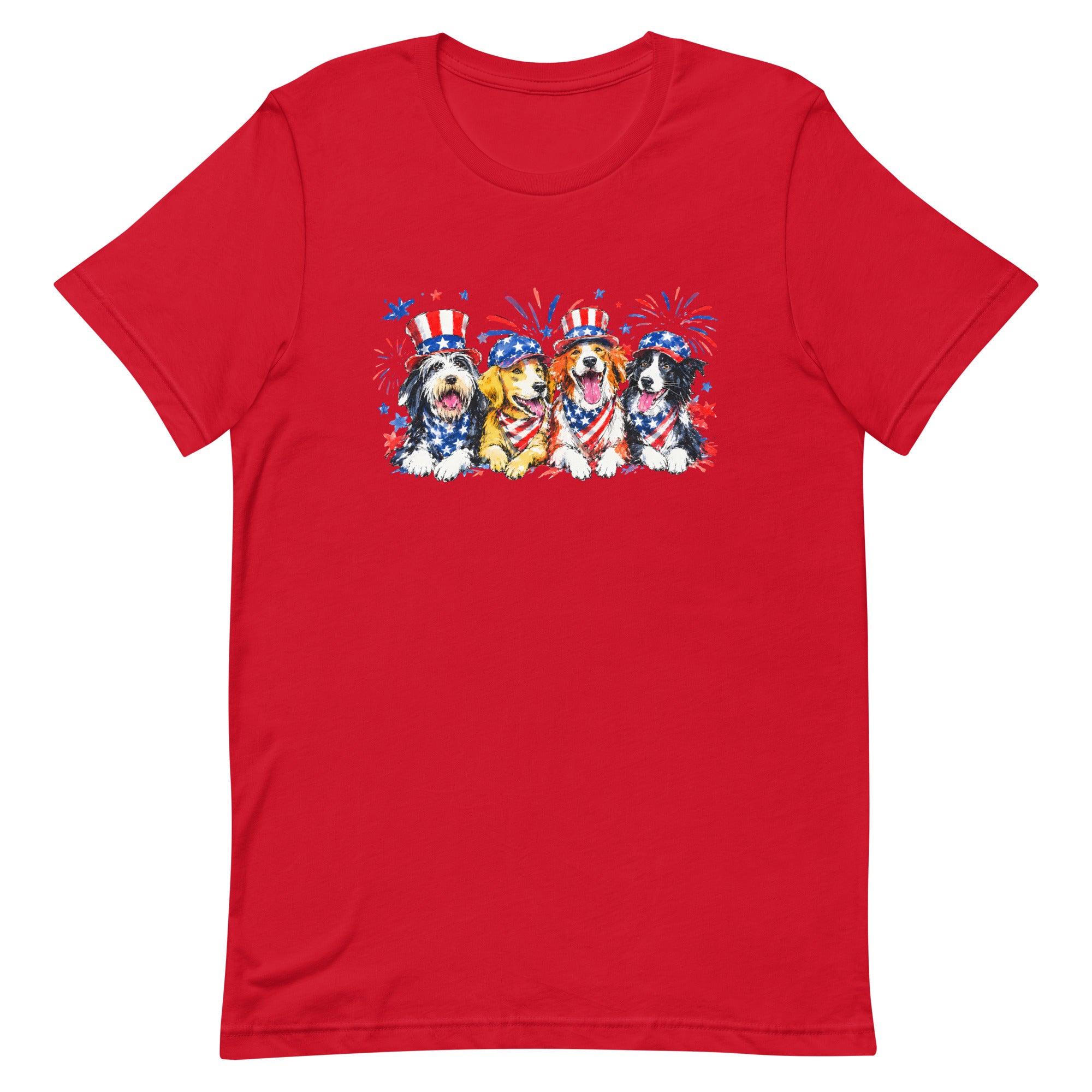 Uncle Sam Dogs Unisex T-shirt