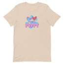 Custom Dog/Cat/Pet Name Purple & Blue Unisex T-shirt