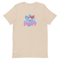 Custom Dog/Cat/Pet Name Purple & Blue Unisex T-shirt