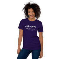 Custom Cat Mom with Personalized Cat Names Unisex T-shirt