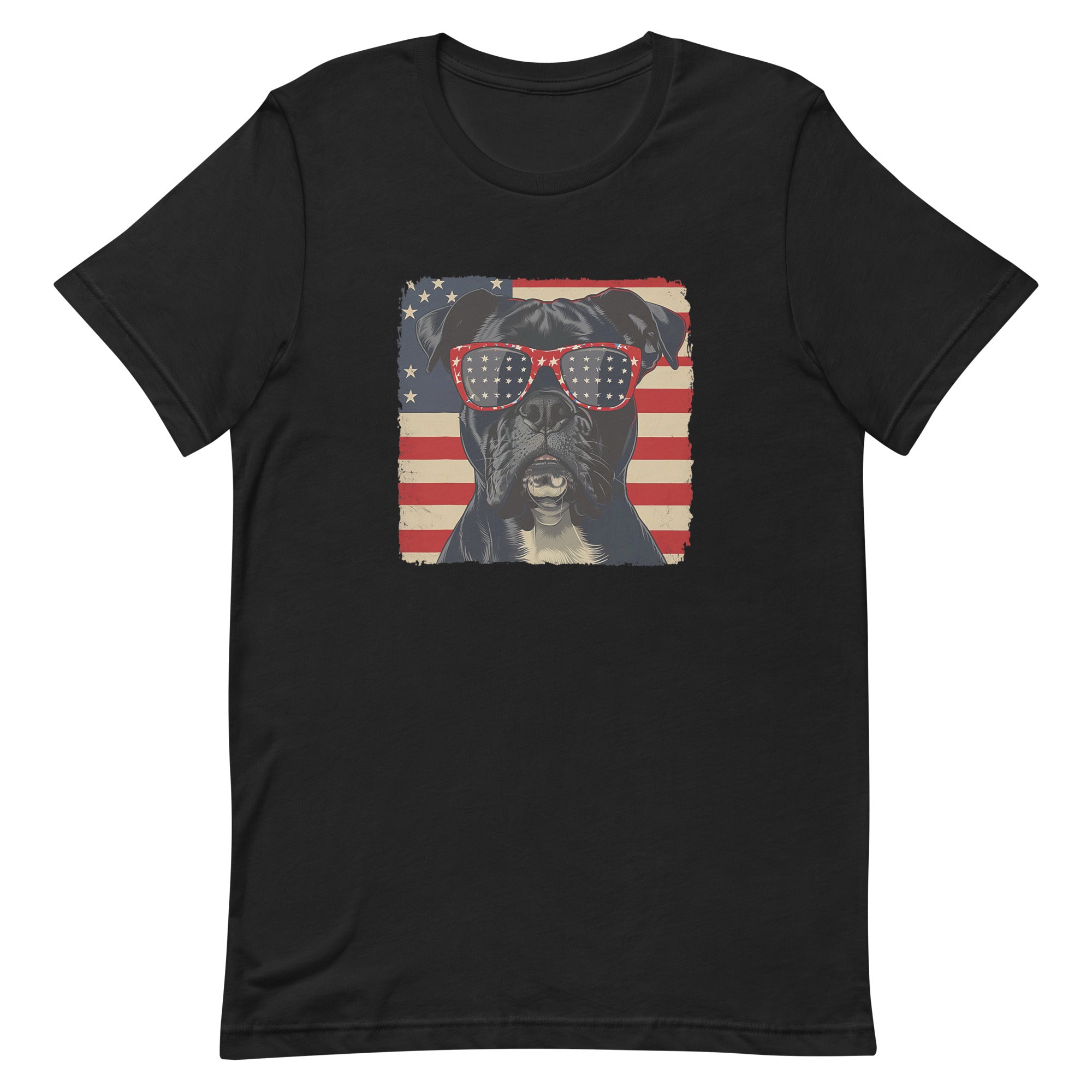 Black Dog & Flag Unisex T-shirt