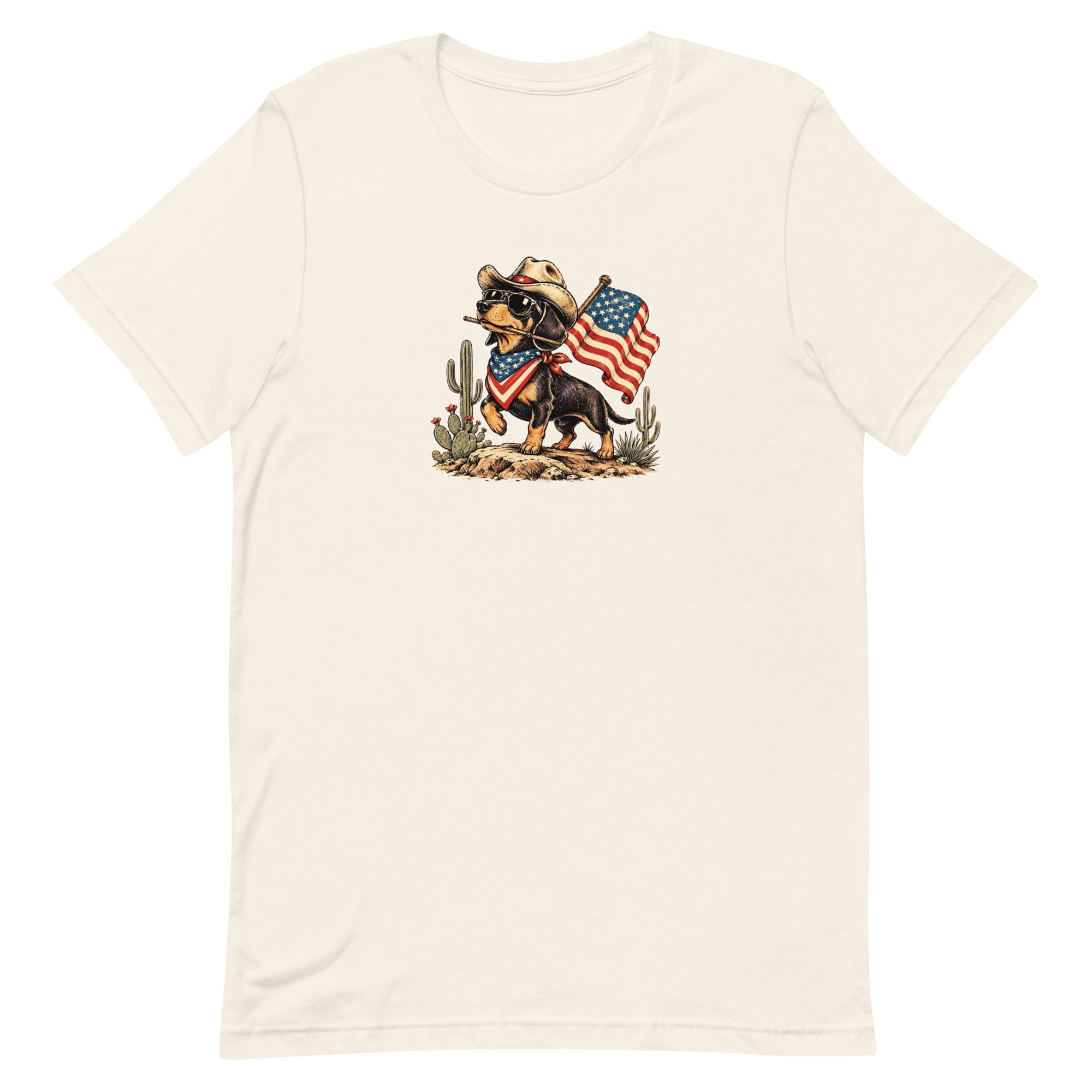 Western Wiener Dog Unisex T-shirt