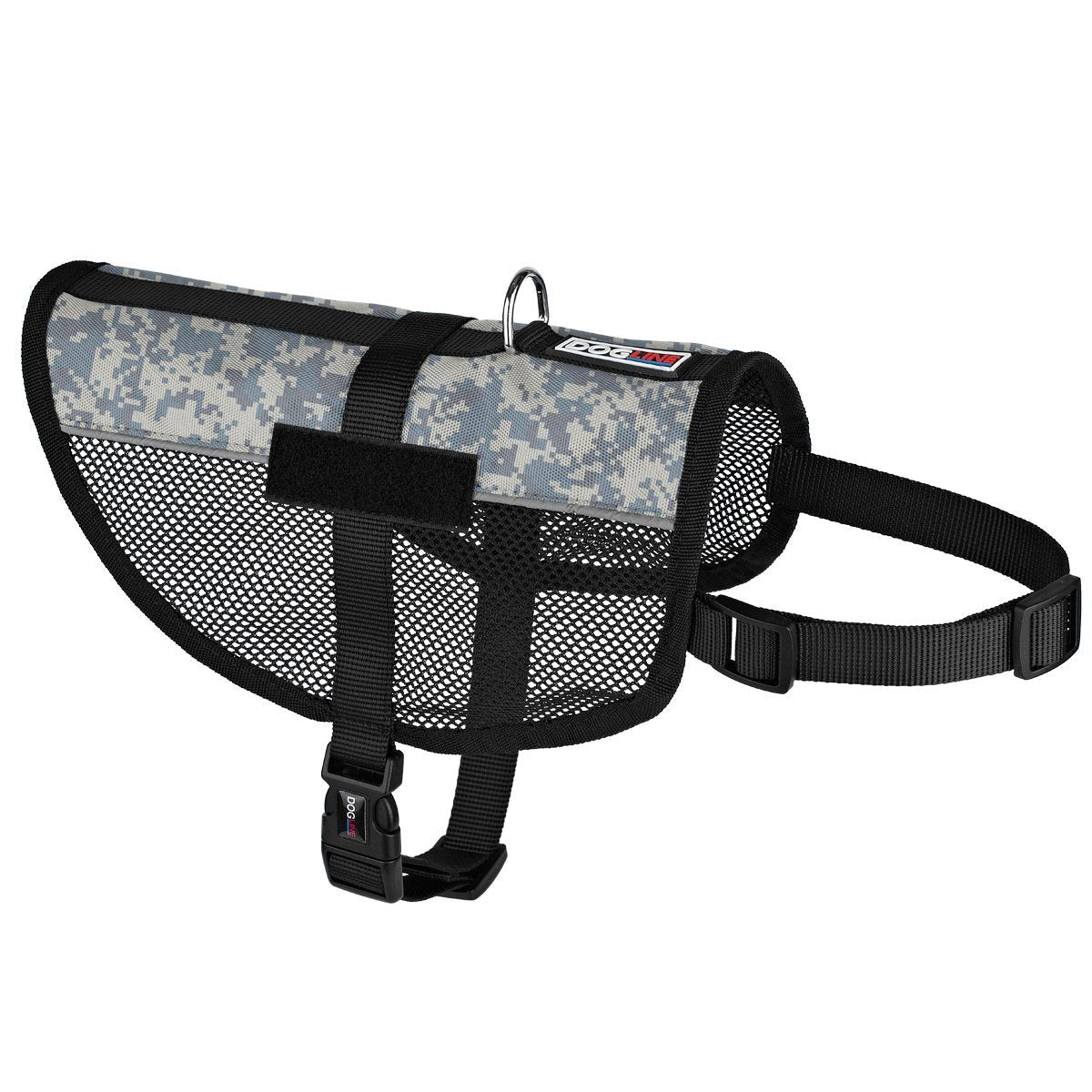 MaxAire Mesh Dog Vest Harness - 2 Hook & Loop Patch Fasteners