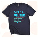 Spay + Neuter - Help Control the Pet Population Unisex Youth T-shirt