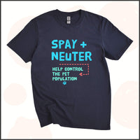 Spay + Neuter - Help Control the Pet Population Unisex Youth T-shirt