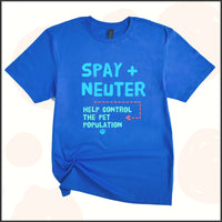 Spay + Neuter - Help Control the Pet Population Unisex Youth T-shirt