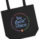 Be Their Voice Eco-friendly Tote Bag